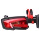 Uchwyt rowerowy na hak E-BIKE 2 PRO - 2 rowery elektryczne, nośność 60kg, składany