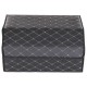 Organizer do bagażnika samochodowego CAR COMPACT ELEGANT L, 2 przegródki, składany, z pokrywą