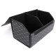 Organizer do bagażnika samochodowego CAR COMPACT ELEGANT L, 2 przegródki, składany, z pokrywą