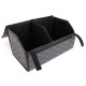 Organizer do bagażnika samochodowego CAR COMPACT ELEGANT L, 2 przegródki, składany, z pokrywą
