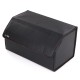 Organizator do bagażnika samochodu CAR COMPACT LEATHER L, 2 przegrody, składany, z pokrywą