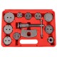Przyrząd do wciskania tłoczków hamulcowych MECHANIC BRAKE SET 12, zestaw 12 szt.