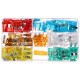 Zestaw samochodowych bezpieczników nożowych MECHANIC FUSE SET 1, 5-30A, 120 szt.