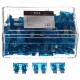 Zestaw nożowych bezpieczników samochodowych MECHANIC FUSE SET 15A, 100 szt.