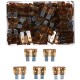 Zestaw bezpieczników samochodowych nożowych MECHANIC FUSE SET 7,5A, 100ks