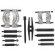 Zestaw do demontażu łożysk MECHANIC BEARING PULLER 12, 12 szt.