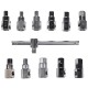 Zestaw do spuszczania oleju MECHANIC OIL DRAIN SET 12, Hex + kwadrat, 12 szt.