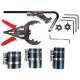Zestaw do demontażu pierścieni tłokowych MECHANIC PISTON SET 11, 11ks