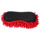 Gąbka do mycia auta CAR DETAILING WASH 1, 24 x 12,5 x 6 cm, czarno-czerwona