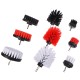 Zestaw szczotek do wiertarki do czyszczenia samochodu CAR DETAILING DRILL BRUSH 9, 9 szt.