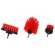 Zestaw szczotek do wiertarki do czyszczenia samochodu CAR DETAILING DRILL BRUSH 3 MEDIUM, 3 szt.