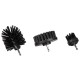 Zestaw szczotek do wiertarki do czyszczenia samochodu CAR DETAILING DRILL BRUSH 3 HARD, 3 szt.