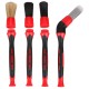 Zestaw precyzyjnych szczotek z wymiennymi nasadkami do czyszczenia samochodu CAR DETAILING BRUSH 4