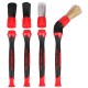 Zestaw precyzyjnych szczotek z wymiennymi nasadkami do czyszczenia samochodu CAR DETAILING BRUSH 4