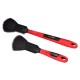 Zestaw precyzyjnych pędzli do czyszczenia samochodów z ergonomiczną rączką CAR DETAILING BRUSH 2 PRO, 2 sztuki