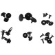 Zestaw spinek, zaczepów i kołków do tapicerki samochodowej MECHNIC TRIM CLIP SET 700