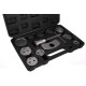 Przyrząd do wciskania tłoczków hamulcowych MECHANIC BRAKE SET BLACK 12, zestaw 12 szt.