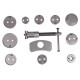 Przyrząd do wciskania tłoczków hamulcowych MECHANIC BRAKE SET BLACK 12, zestaw 12 szt.