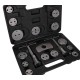 Przyrząd do wciskania tłoczków hamulcowych MECHANIC BRAKE SET BLACK 18, zestaw 18 szt.
