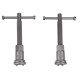 Przyrząd do wciskania tłoczków hamulcowych MECHANIC BRAKE SET BLACK 18, zestaw 18 szt.