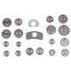 Przyrząd do wciskania tłoczków hamulcowych MECHANIC BRAKE SET BLACK 22, zestaw 22 szt.