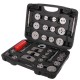 Narzędzie do wciskania tłoczków hamulcowych MECHANIC BRAKE SET BLACK 35, zestaw 35 szt.