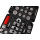 Narzędzie do wciskania tłoczków hamulcowych MECHANIC BRAKE SET BLACK 35, zestaw 35 szt.