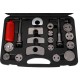 Narzędzie do wciskania tłoczków hamulcowych MECHANIC BRAKE SET BLACK 35, zestaw 35 szt.