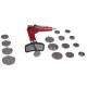 Pneumatyczny przyrząd do wciskania tłoczków hamulcowych MECHANIC BRAKE SET PNEU 16, zestaw 16 szt.