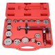 Pneumatyczny przyrząd do wciskania tłoczków hamulcowych MECHANIC BRAKE SET PNEU 16, zestaw 16 szt.