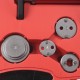Pneumatyczny przyrząd do wciskania tłoczków hamulcowych MECHANIC BRAKE SET PNEU 16, zestaw 16 szt.
