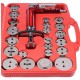 Pneumatyczny przyrząd do wciskania tłoczków hamulcowych MECHANIC BRAKE SET PNEU 23, zestaw 23 szt.