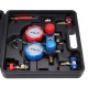 Zestaw do pomiaru ciśnienia i szczelności klimatyzacji samochodowej MECHANIC AC TESTER 1
