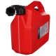 Kanister plastikowy MECHANIC FUEL CANISTER RED 5L, czerwony