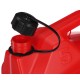 Kanister plastikowy MECHANIC FUEL CANISTER RED 5L, czerwony