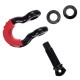 Zaczep off-road z gumową osłoną CAR SHACKLE 1, nośność 4,75 t