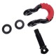 Zaczep off-road z gumową osłoną CAR SHACKLE 1, nośność 4,75 t
