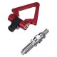 Ucho holownicze CAR TOW HOOK 1, czerwone