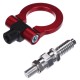 Ucho holownicze CAR TOW HOOK 2, czerwone