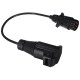 Kabelová redukce zásuvky tažného zařízení TRAILER CABLE 1, 7-13pin, 50cm