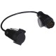 Kabelová redukce zásuvky tažného zařízení TRAILER CABLE 2, 13-7pin, 50cm