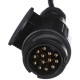Propojovací spirálový kabel zástrčky tažného zařízení TRAILER CABLE 4, 13-13pin, 3m