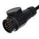 Przedłużacz 13-pinowy - gniazdo + wtyczka TRAILER CABLE 8, 12V, 5m
