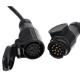 Przedłużacz 13-pinowy - gniazdo + wtyczka TRAILER CABLE 8, 12V, 5m