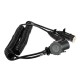 Spiralny adapter połączeniowy z 15-pin na 2×7-pin (S+N) TRAILER CABLE 9, 24V, 3,5m