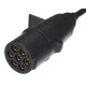 Spiralny kabel połączeniowy 7-pin typ N TRAILER CABLE 11, wtyczka z tworzywa, 24V, 3,5 m