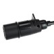 Spiralny kabel połączeniowy 7-pin typ N TRAILER CABLE 11, wtyczka z tworzywa, 24V, 3,5 m