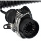 Spiralny przewód EBS 7pin TRAILER CABLE 14, 24V, 3,5 m