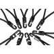 Zestaw gum mocujących z plastikowym haczykiem CARGO CORD SET 2, 20cm, 10 szt.