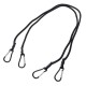 Gumowe pasy mocujące/gumki CARGO CORD CARABINER 100, 100 cm, 2 szt.